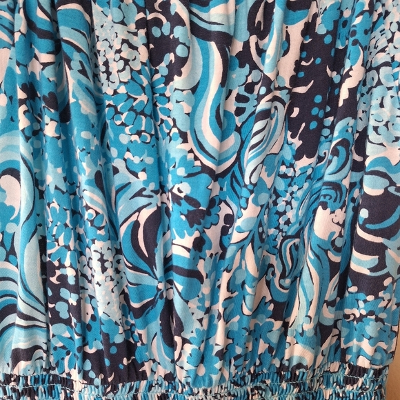 Lilly Pulitzer Clarette Flutter Sleeve Knee-length Dress. Womens size S - Picture 5 of 7